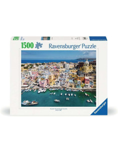 Puzzle 1500 pz Vista su Procida