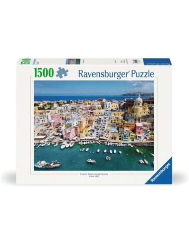 Puzzle 1500 pz Vista su Procida