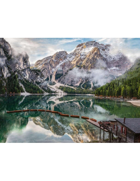 Puzzle 1500 pz Lago di Braies