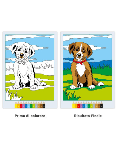 Album da colorare Adorabili cuccioli di animali