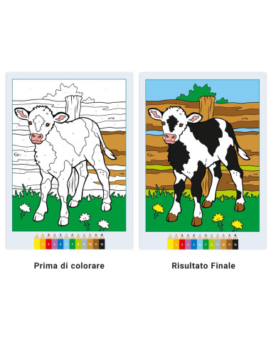 Album da colorare Adorabili cuccioli di animali