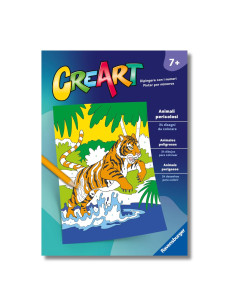 Album da colorare Animali pericolosi