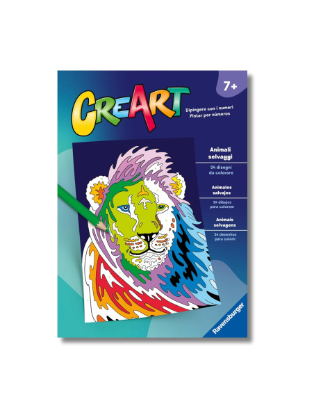 Album da colorare Animali selvaggi