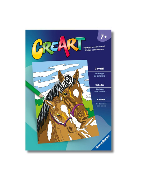 Album da colorare Cavalli