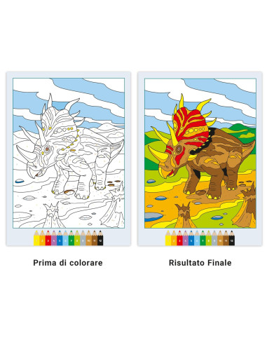 Album da colorare Dinosauri