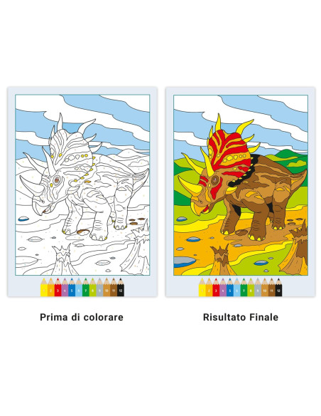 Album da colorare Dinosauri