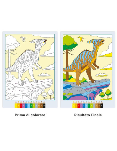 Album da colorare Dinosauri