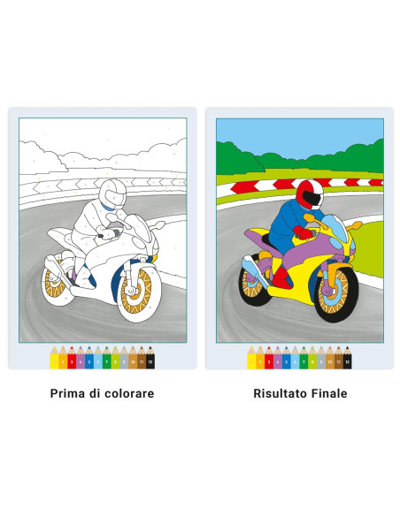 Album da colorare Ruggenti Veicoli