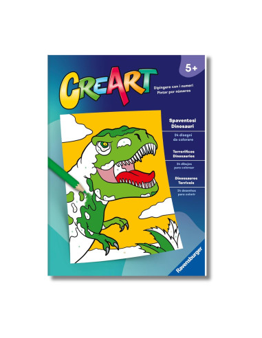 Album da colorare Spaventosi Dinosauri