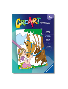 Album da colorare Teneri Cavalli