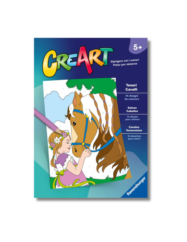 Album da colorare Teneri Cavalli