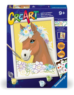 Creart Serie D Cavallo tra i fiori