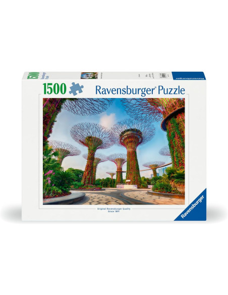 Puzzle 1500 pz Garden by the Bay Singapore