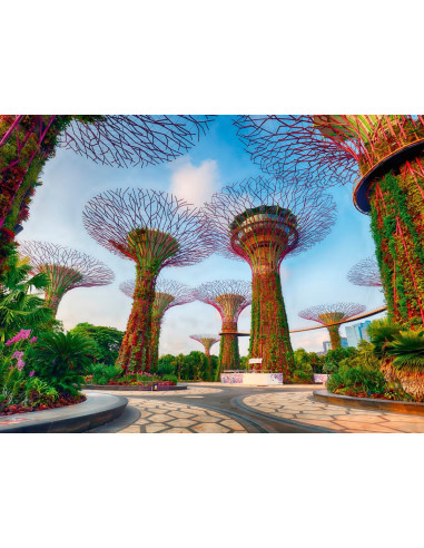 Puzzle 1500 pz Garden by the Bay Singapore