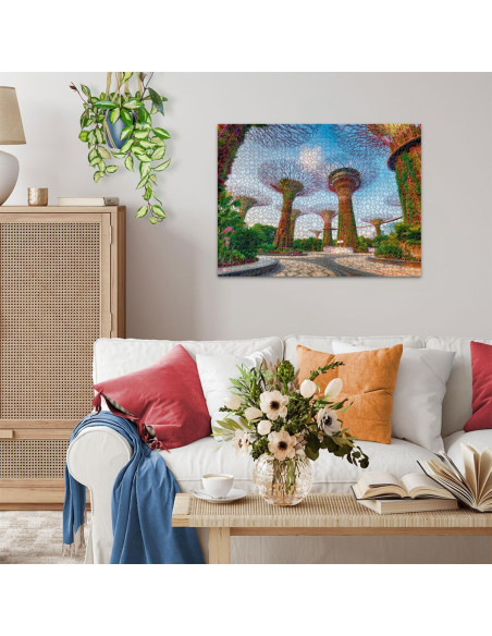 Puzzle 1500 pz Garden by the Bay Singapore