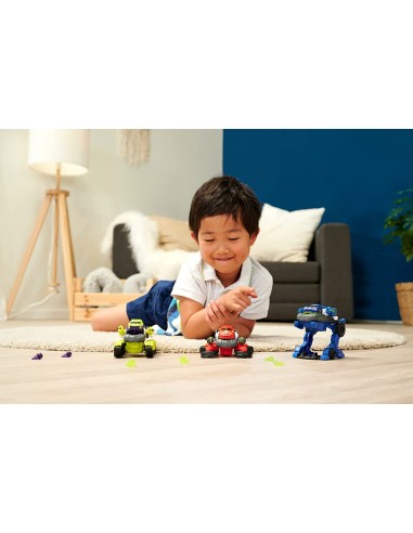 Police Trooper 12cm Trasformabile 1:64