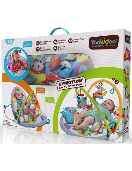 Yookidoo - Gymotion Lay to Sit-Up Play