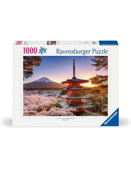 Puzzle 1000 pz Ciliegi in fiore e Monte Fuji