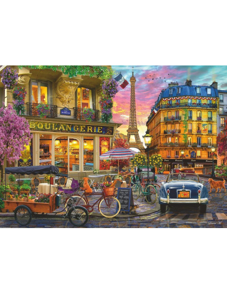 Puzzle 1000 pz illustrati Parigi