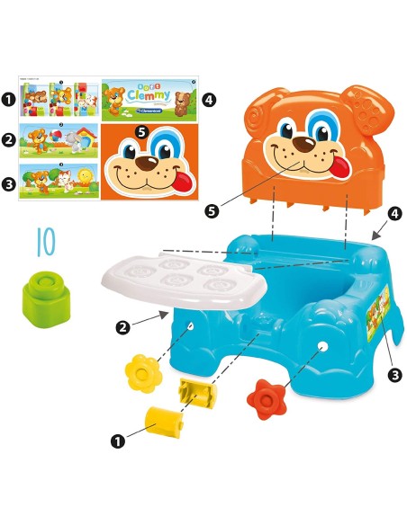 Poltrona porta mattoncini baby clemmy