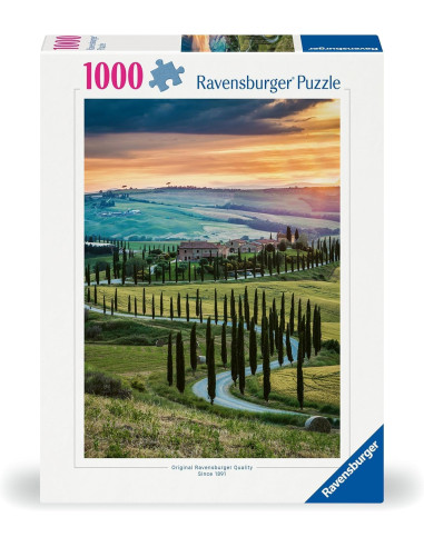Puzzle 1000 pz Val d'orcia, Toscana