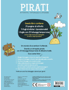 Attività, tatuaggi e stickers Pirati 2