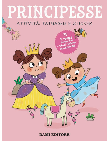 Attività, tatuaggi e stickers Principesse