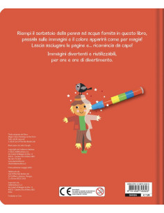 Colora con l'acqua gli animali della fattoria 2