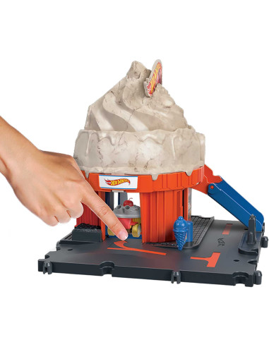 Hot Wheels City - Gelateria, pista con 1...