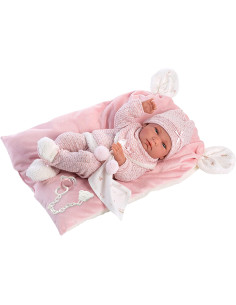 Reborn in Vinile Nica 40cm c/ cuscino