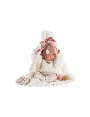 Reborn Bimba in vinile Articolato 35 cm