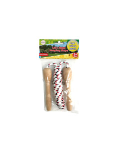 Corda da salto c/ manici in legno