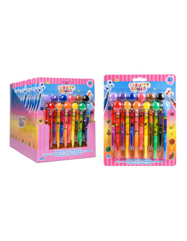 Cubie Squad 12 Penne Gel Pom Pom profumate