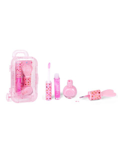 Lulu Blush Trolley Make up Trasparente 