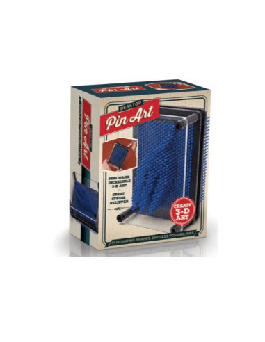 Vintage Toys Pin Art Scultura 3D