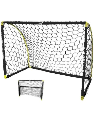 Porta da Calcio black Striker Pieghevole
