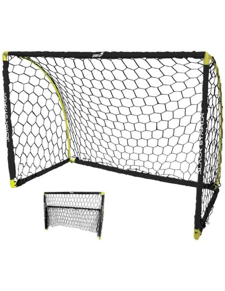 Porta da Calcio black Striker Pieghevole