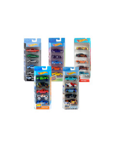 Hot Wheels Pack 5 veicoli