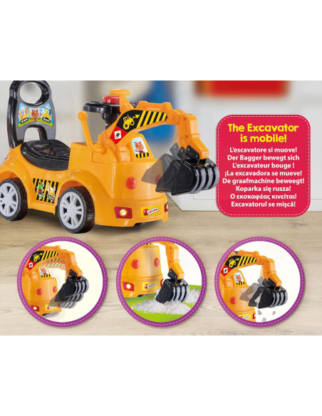 Carotina Ride on my Bulldozer