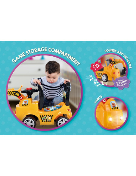 Carotina Ride on my Bulldozer