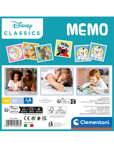 Memo Games Disney