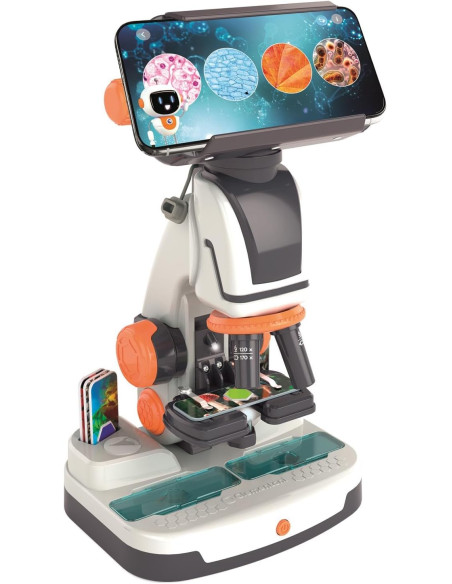 Microscopio interattivo digitale con A.I. e telecamere WIFI