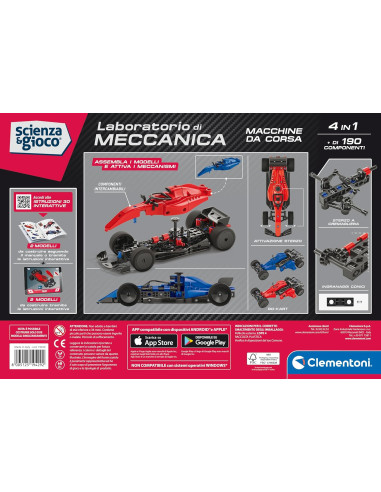 Laboratorio di meccanica - Macchine da corsa