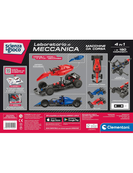 Laboratorio di meccanica - Macchine da corsa