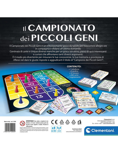 IL CAMPIONATO DEI PICCOLI GENI