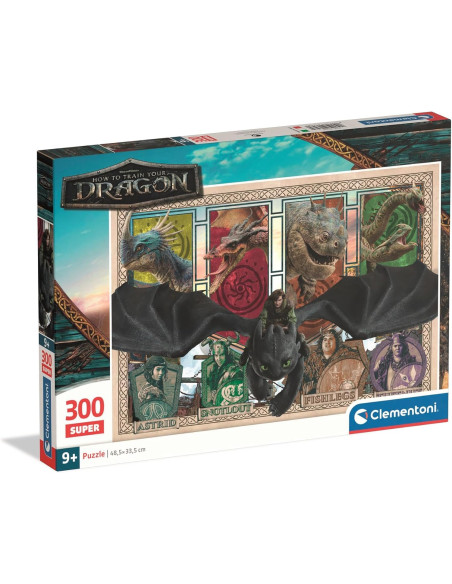 Puzzle 300 pz How to Train your Dragon