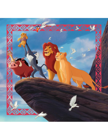 Puzzle 3x48 Square The Lion King