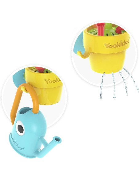 Yookidoo Peek a Bee Tub Flower