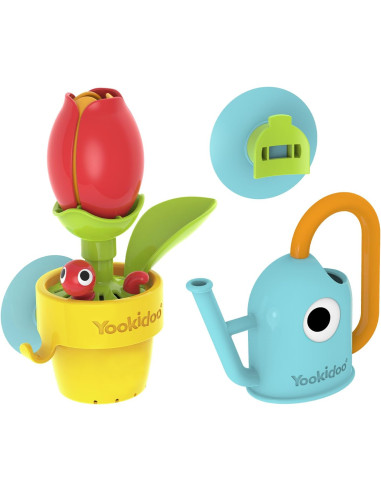 Yookidoo Peek a Bee Tub Flower