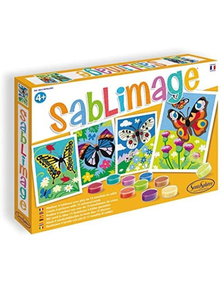 Sentosphère - Sablimage - Papillons